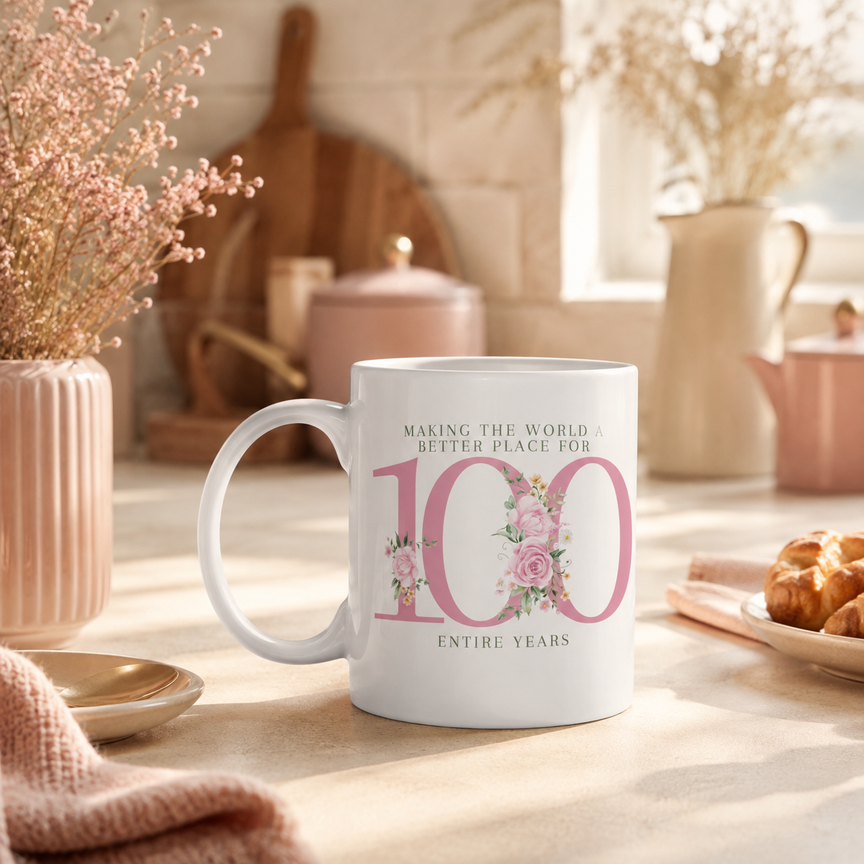 100th Birthday milestone mug gift