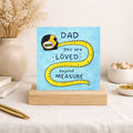 Cute DIY Father’s Day Card – Loved Beyond Measure Dad Card