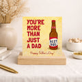 Funny Beer Father’s Day Card – Best Bud Dad Card