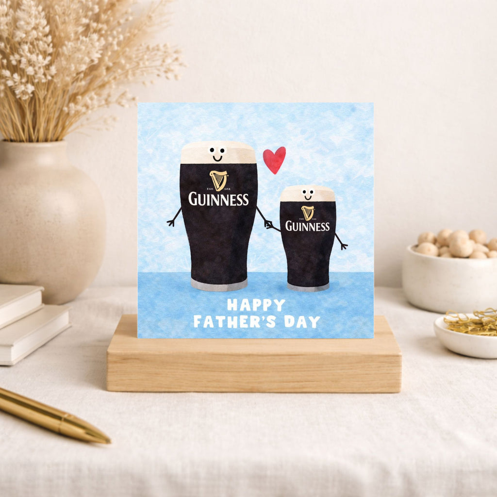 Guinness Inspired Father’s Day Card – Funny Beer Dad Card