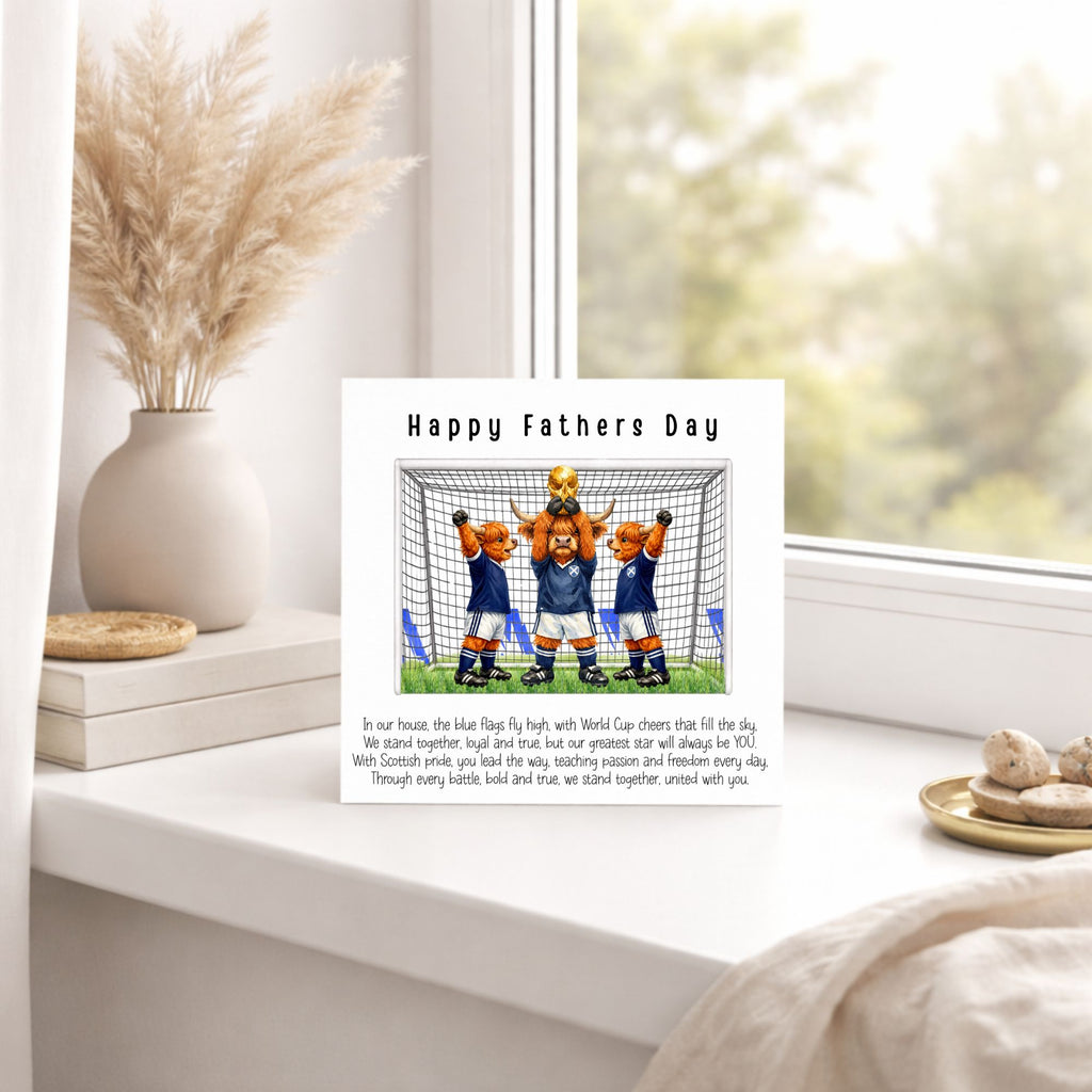 Scotland Father’s Day Card – Football Dad Card