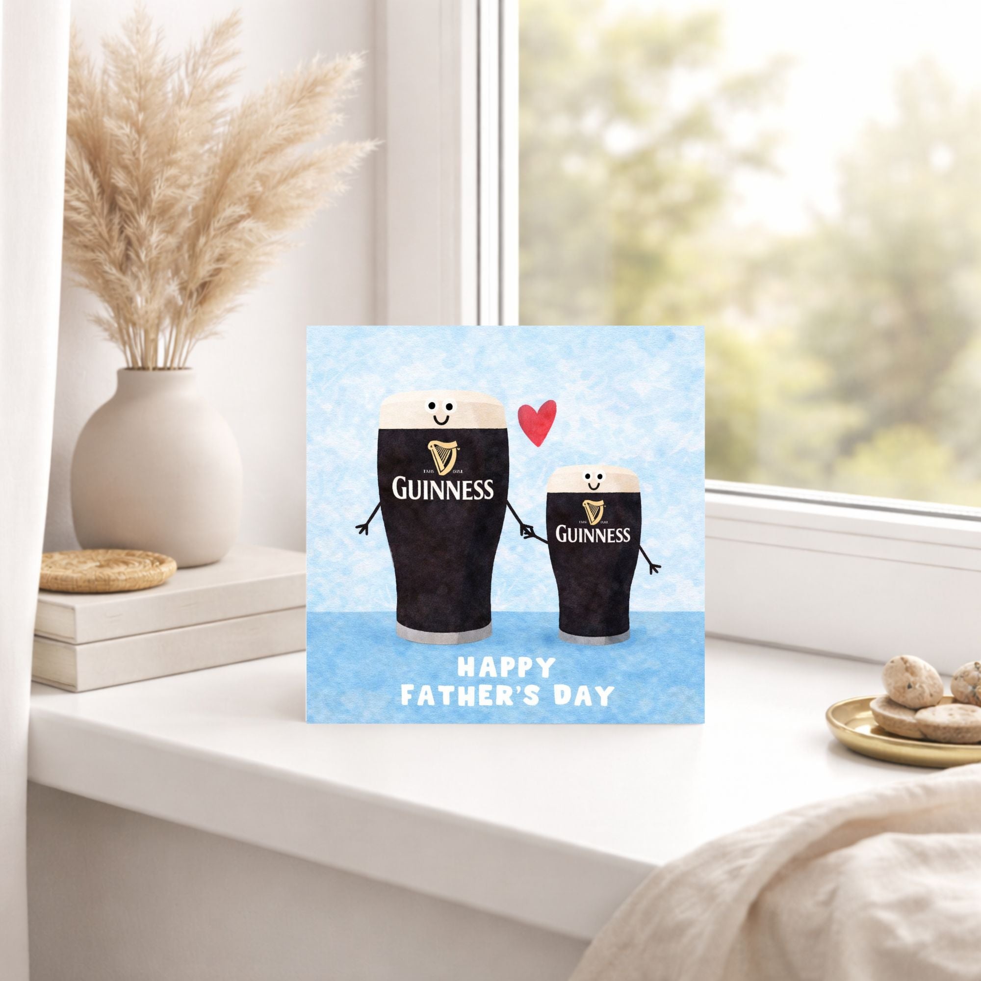 Guinness Inspired Father’s Day Card – Funny Beer Dad Card