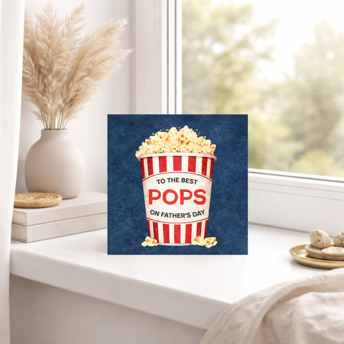 Father’s Day Card for Pops – “To The Best Pops”