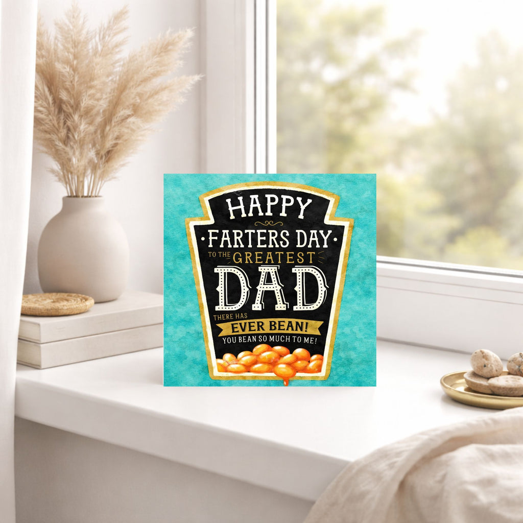 Funny Beans Father’s Day Card – Farter’s Day Dad Card