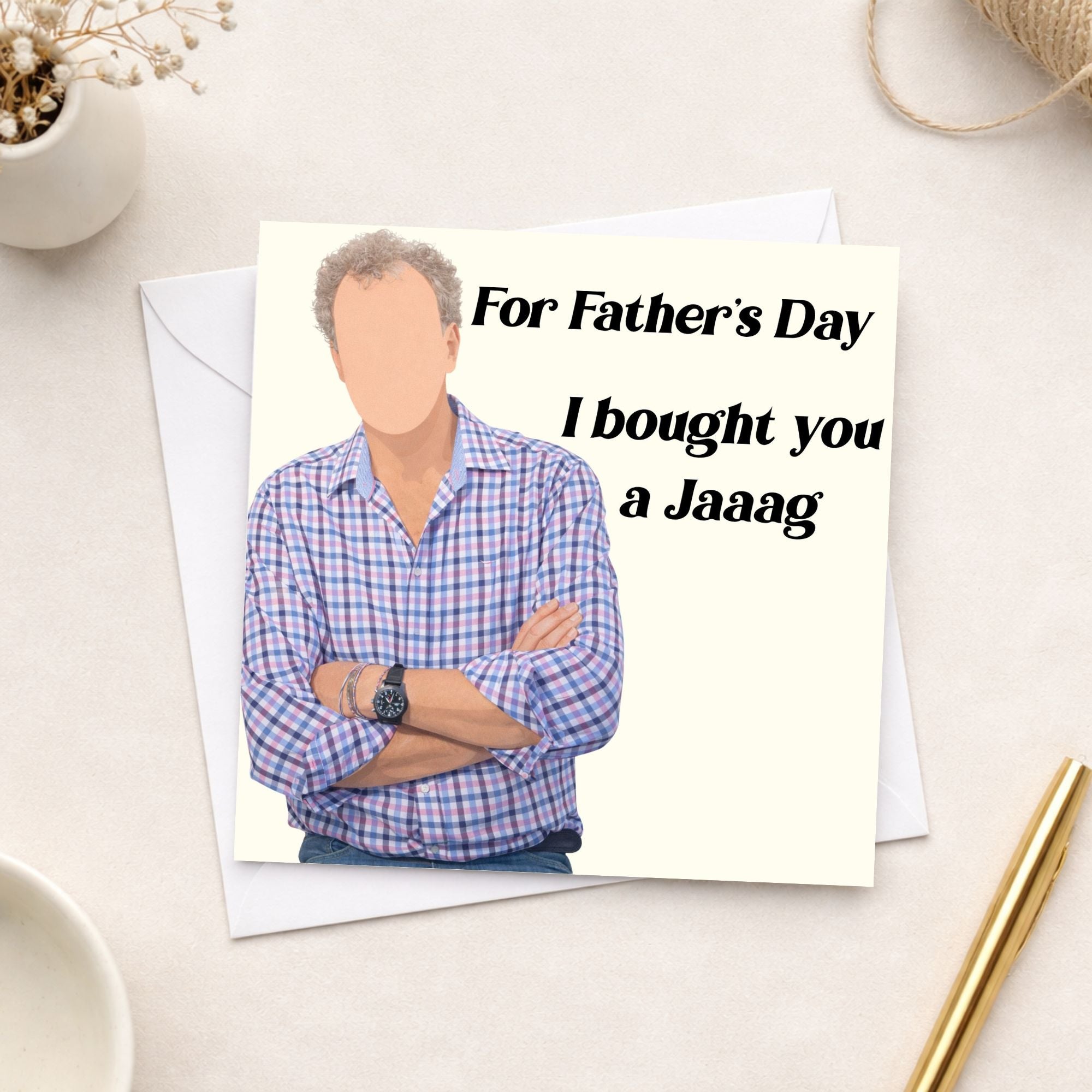 Funny Clarkson Father’s Day Card – I Bought You A Jaaag Card