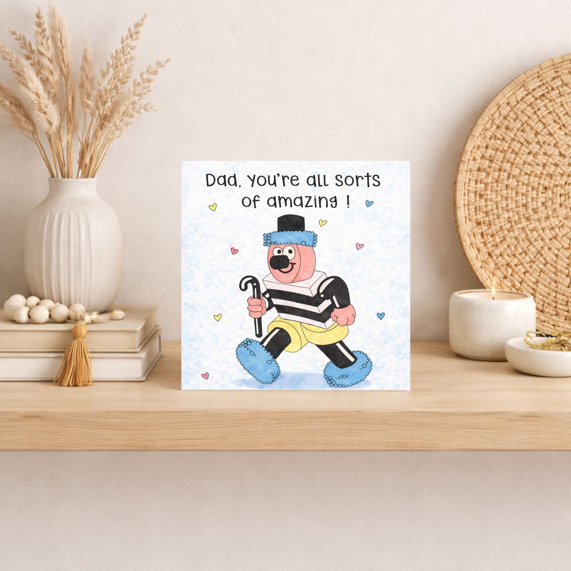 Funny Liquorice Allsorts Father’s Day Card – All Sorts of Amazing Dad Card