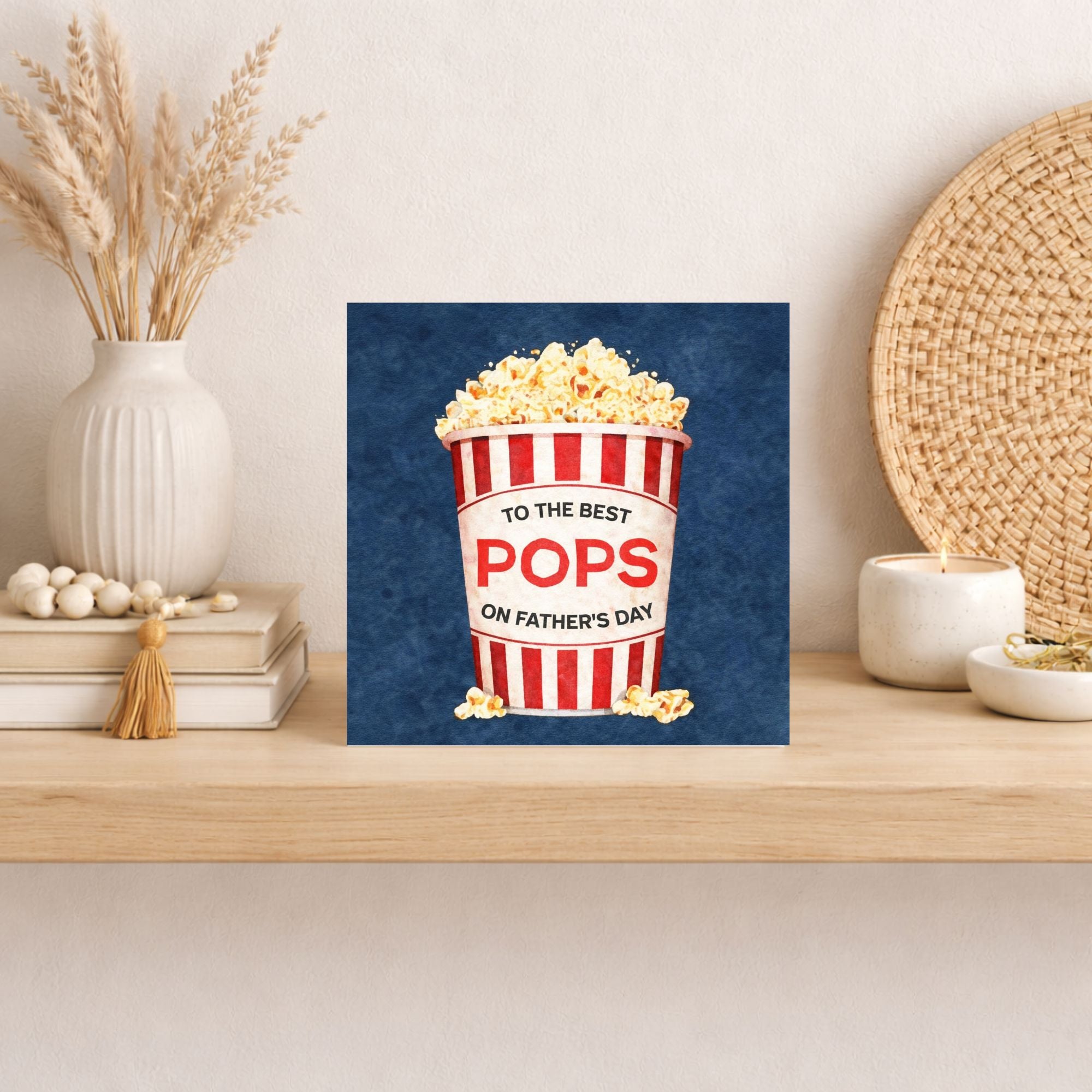 Father’s Day Card for Pops – “To The Best Pops”