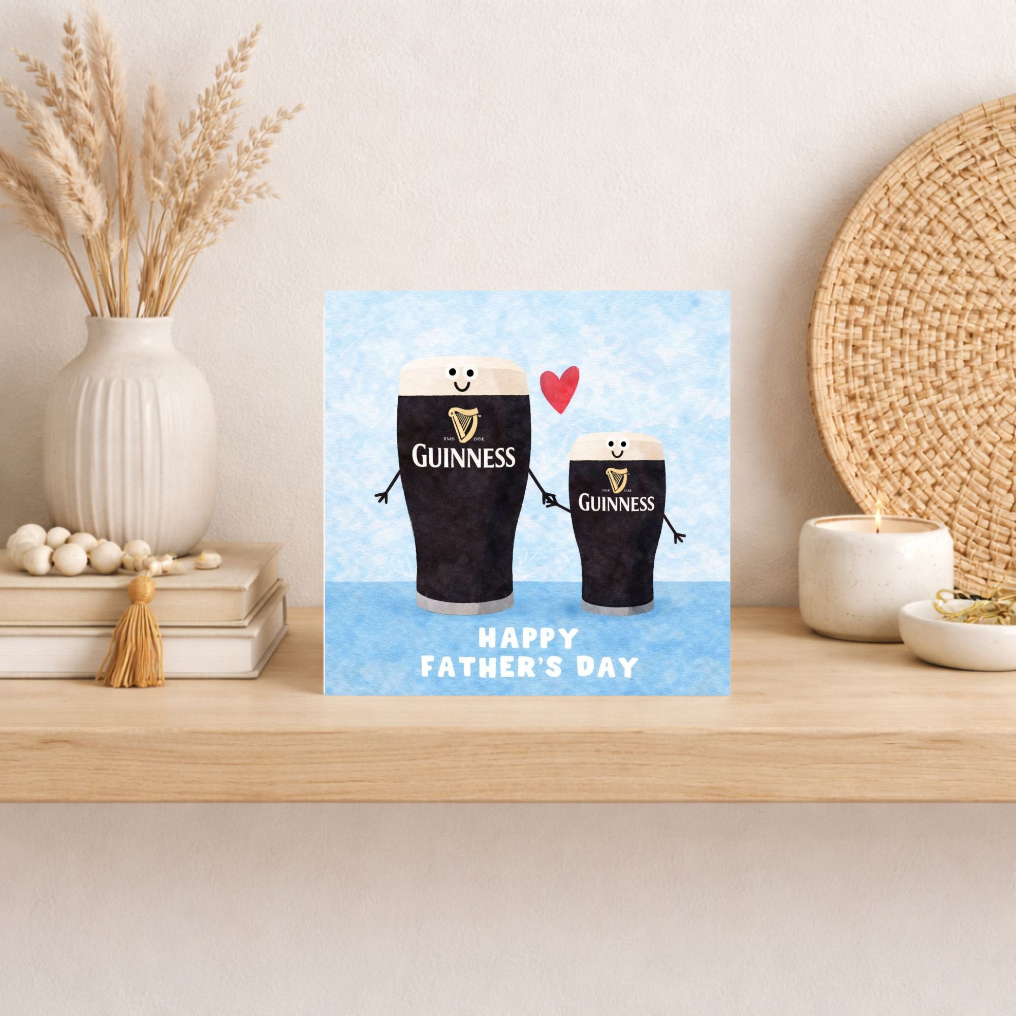 Guinness Inspired Father’s Day Card – Funny Beer Dad Card