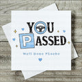 Personalised You Passed Driving Test Card