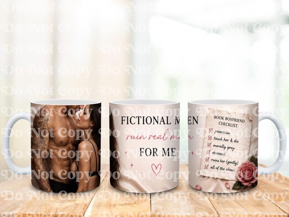 Personalised Smut Book Lover Mug | Spicy Romance Reader Coffee Cup | BookTok Gift | Choose Your Design
