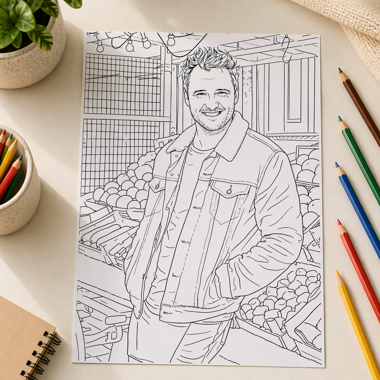 EastEnders Inspired Colouring Book – 20 Pages