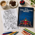 F1 Colouring Book – A4 Racing Edition (20 Pages)