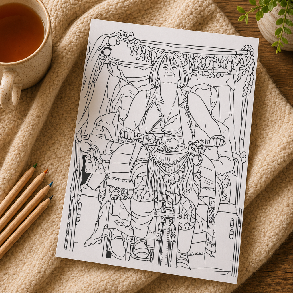 Gavin & Stacey – Fun TV Inspired A4 Colouring Book