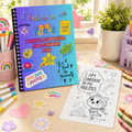Kids Positive Affirmation Colouring Book