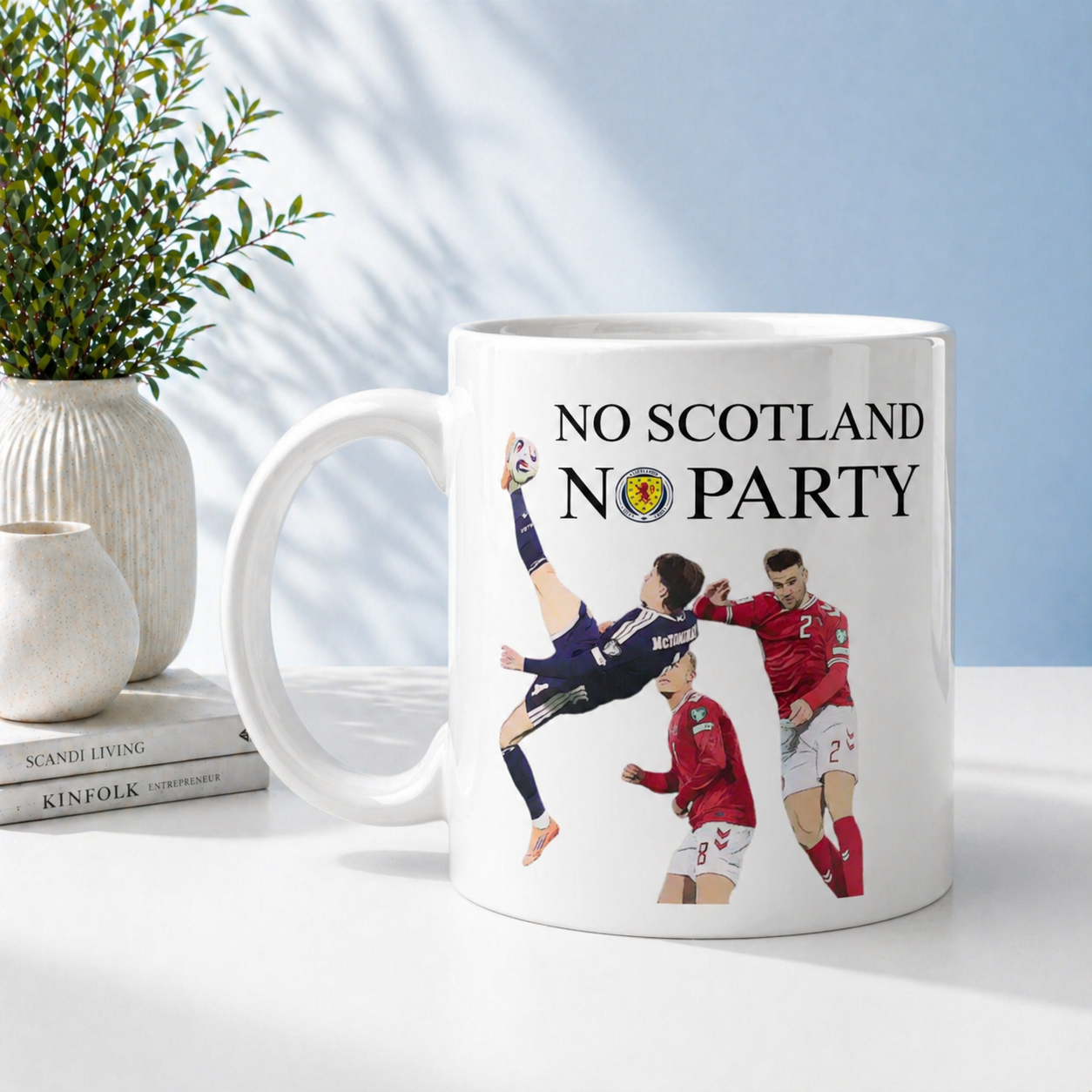 No Scotland No Party Mug – Scotland Football Fan Gift