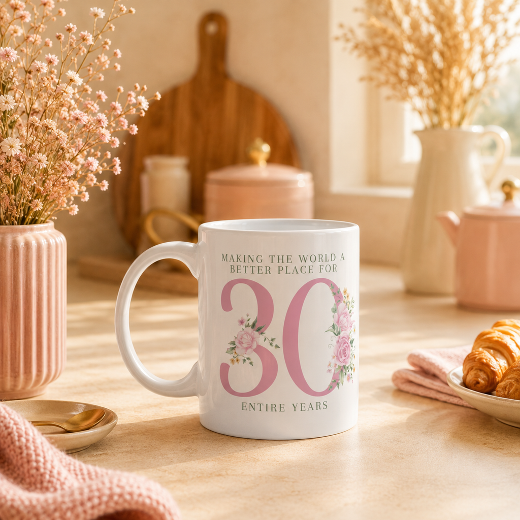 Personalised Birthday Milestone Mug