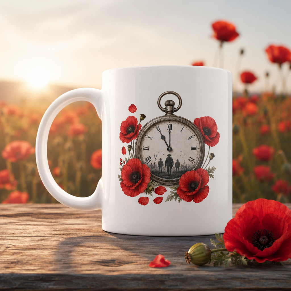 Lest We Forget Remembrance Day Mug