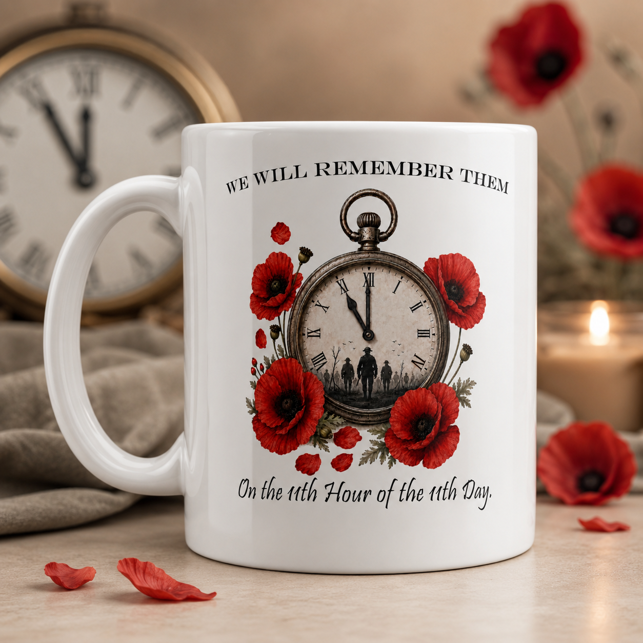 Lest We Forget Remembrance Day Mug