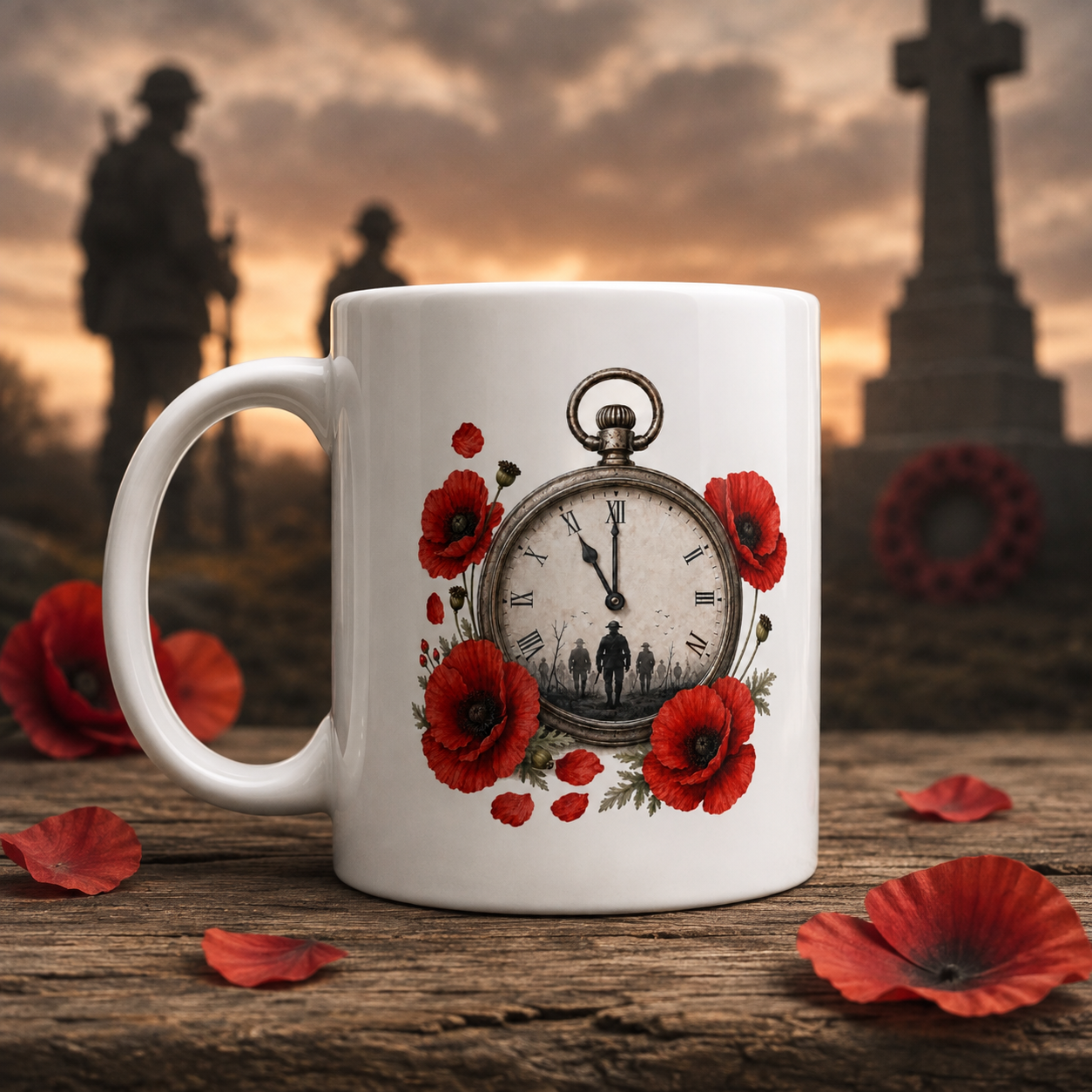 Lest We Forget Remembrance Day Mug
