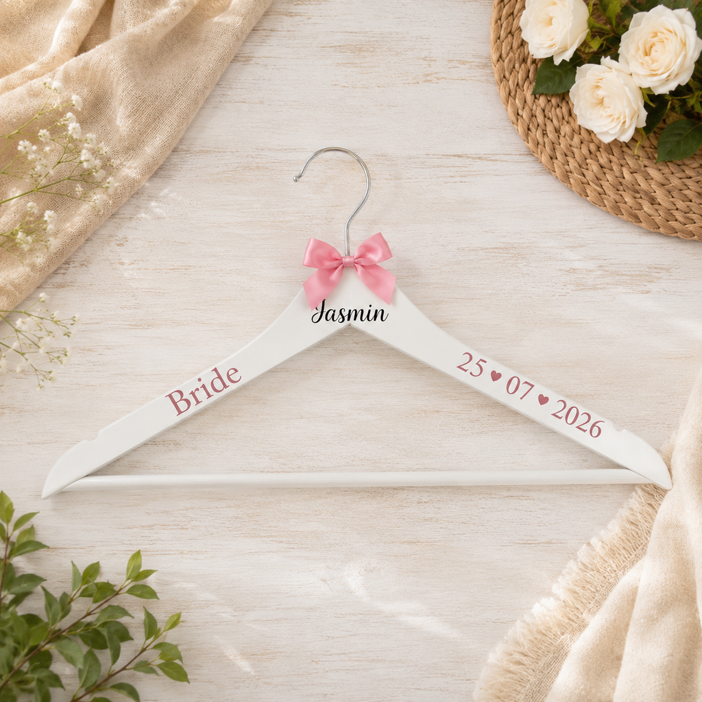Personalised Bride/Bridesmaid Wedding Hanger