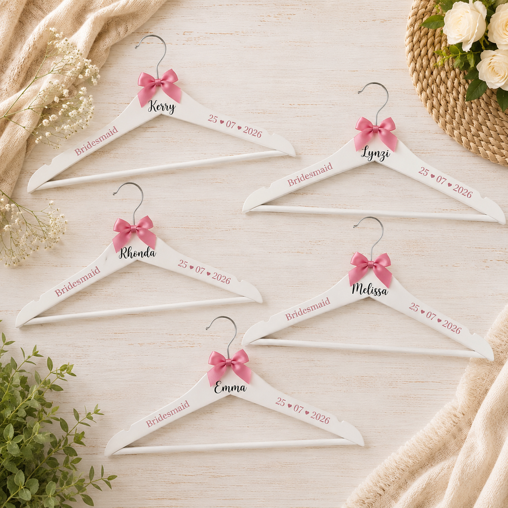 Personalised Bride/Bridesmaid Wedding Hanger