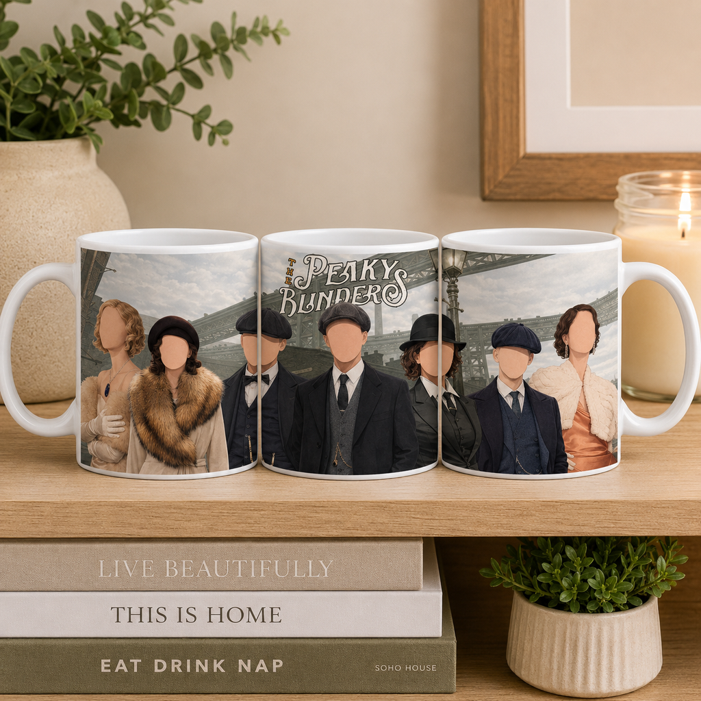 Peaky Blinders Inspired Character Mug