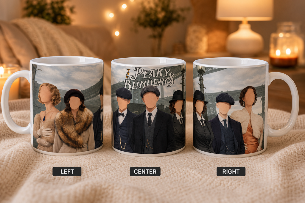 Peaky Blinders Inspired Character Mug