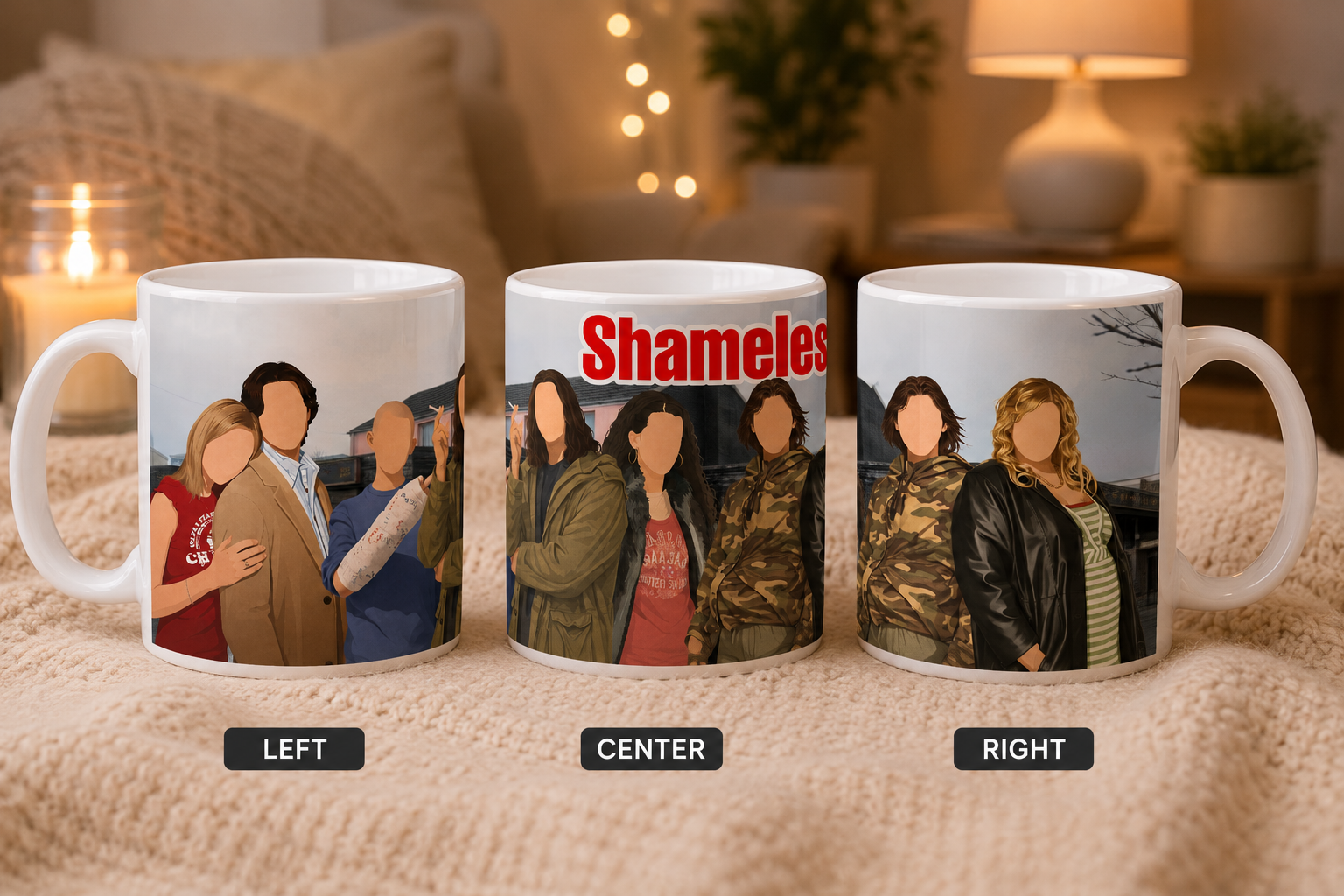 Shameless Inspired Character Mug