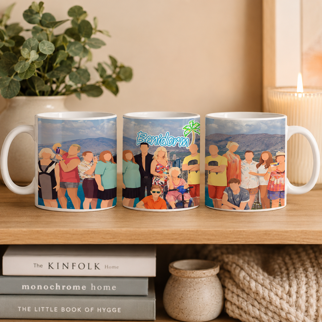 Benidorm TV Show Inspired Ceramic Mug | 11oz Funny Holiday Gift