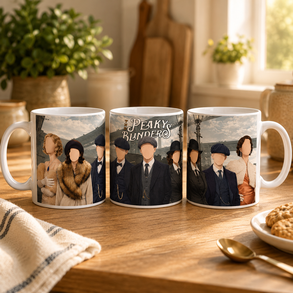 Peaky Blinders Inspired Character Mug
