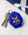Scotland’s Tartan Army Acrylic Hoody Keyring – Scottish Football Fan Gift