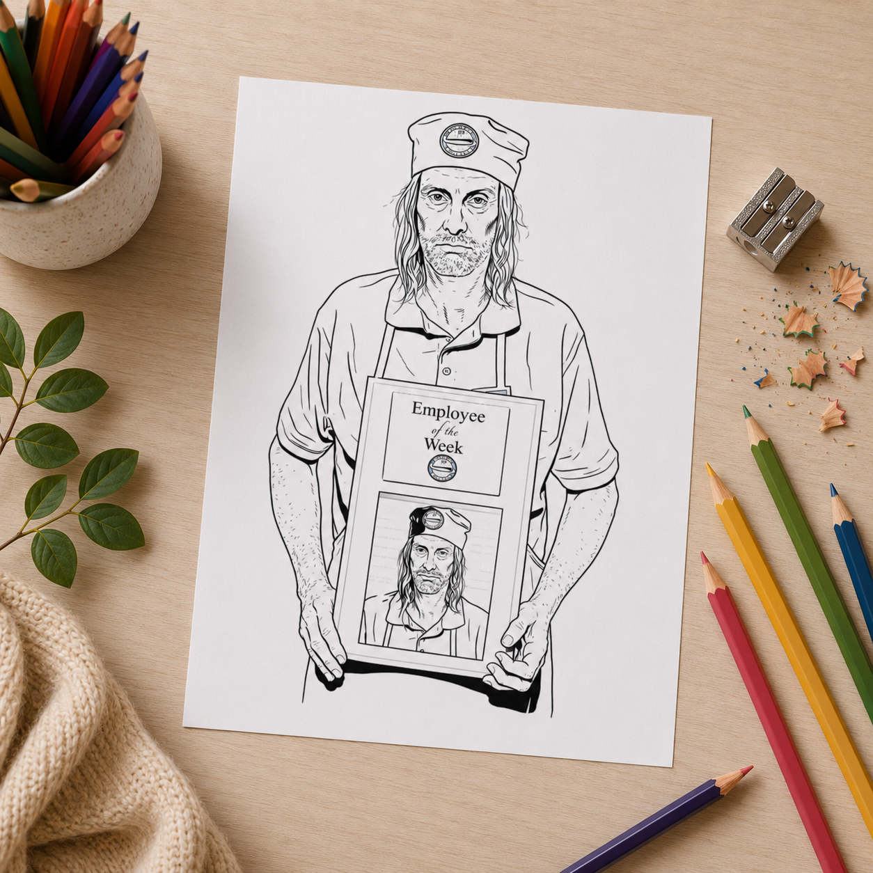 Shameless Inspired Adult Colouring Book