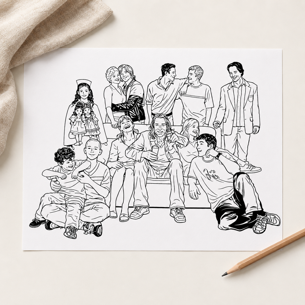 Shameless Inspired Adult Colouring Book