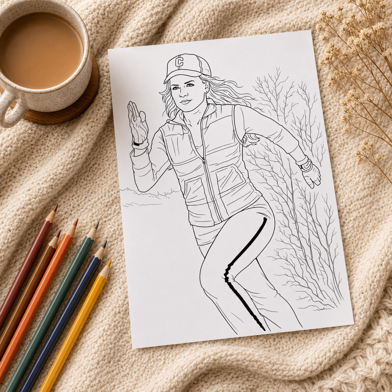 Twilight Inspired A4 Colouring Book