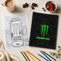 A4 Monster‑Inspired Colouring Book