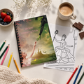 Magical Witches Inspired Colouring Book