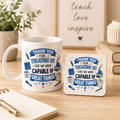 Teacher Mug & Coaster Gift Set – End of Term Thank You Present