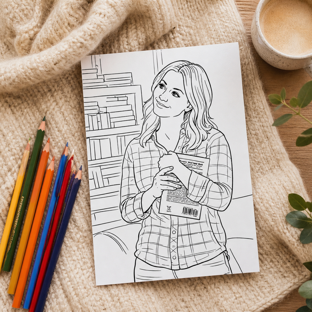 Big Bang Theory Colouring Book