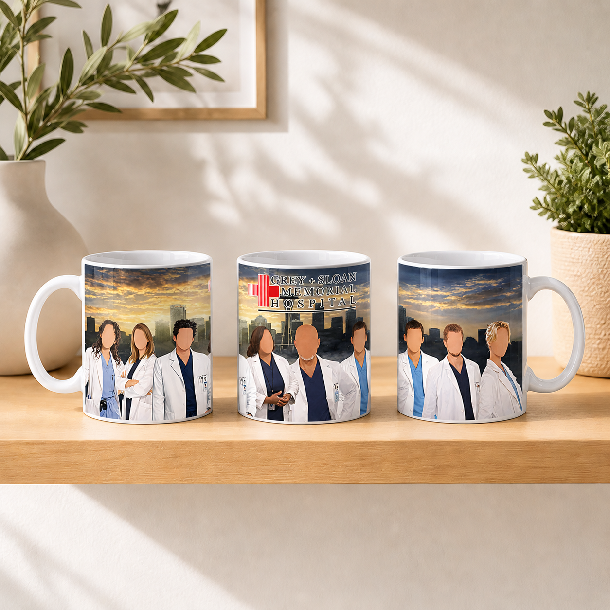 Grey Sloan Memorial Hospital Mug – TV Inspired Doctors Gift – 11oz Ceramic Mug