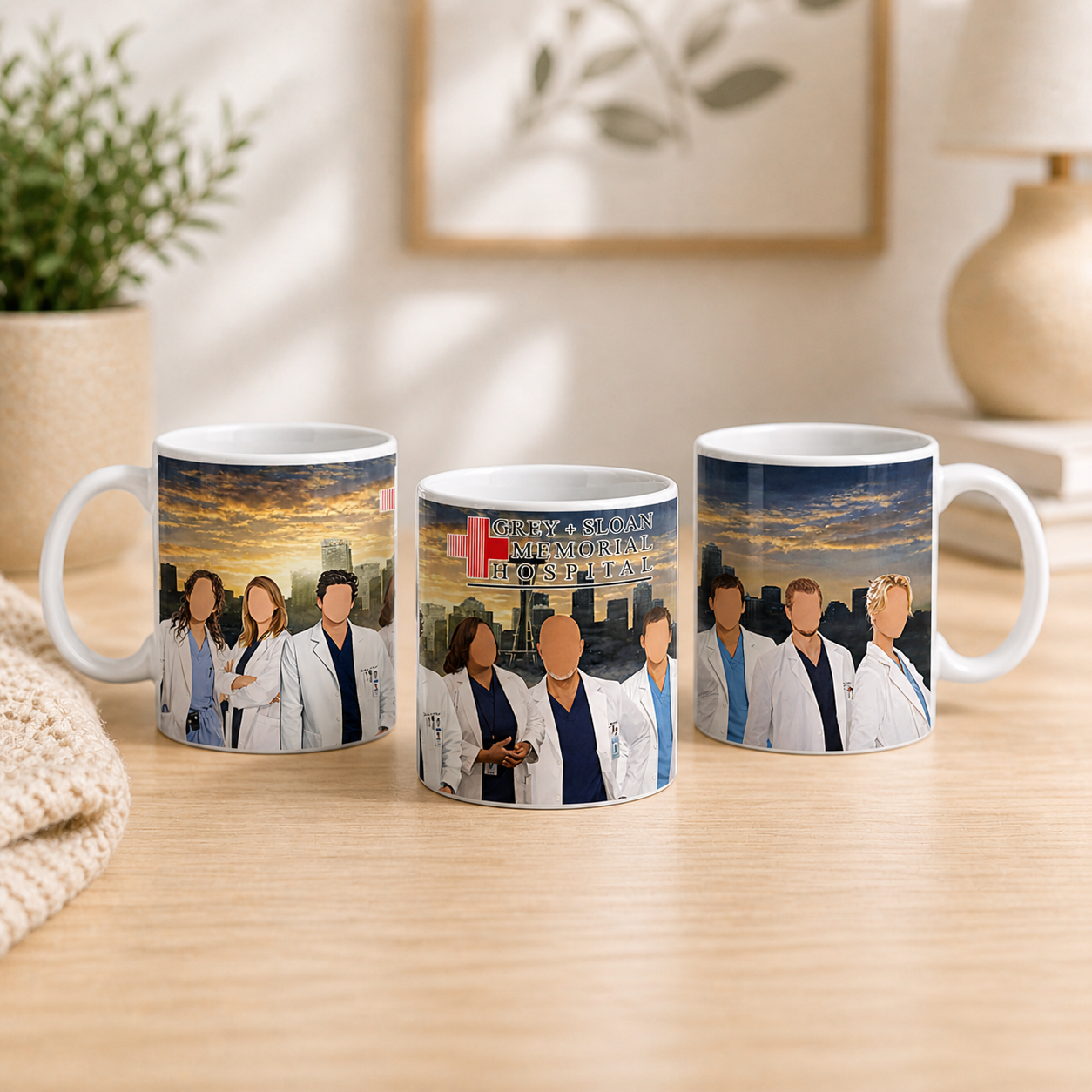 Grey Sloan Memorial Hospital Mug – TV Inspired Doctors Gift – 11oz Ceramic Mug