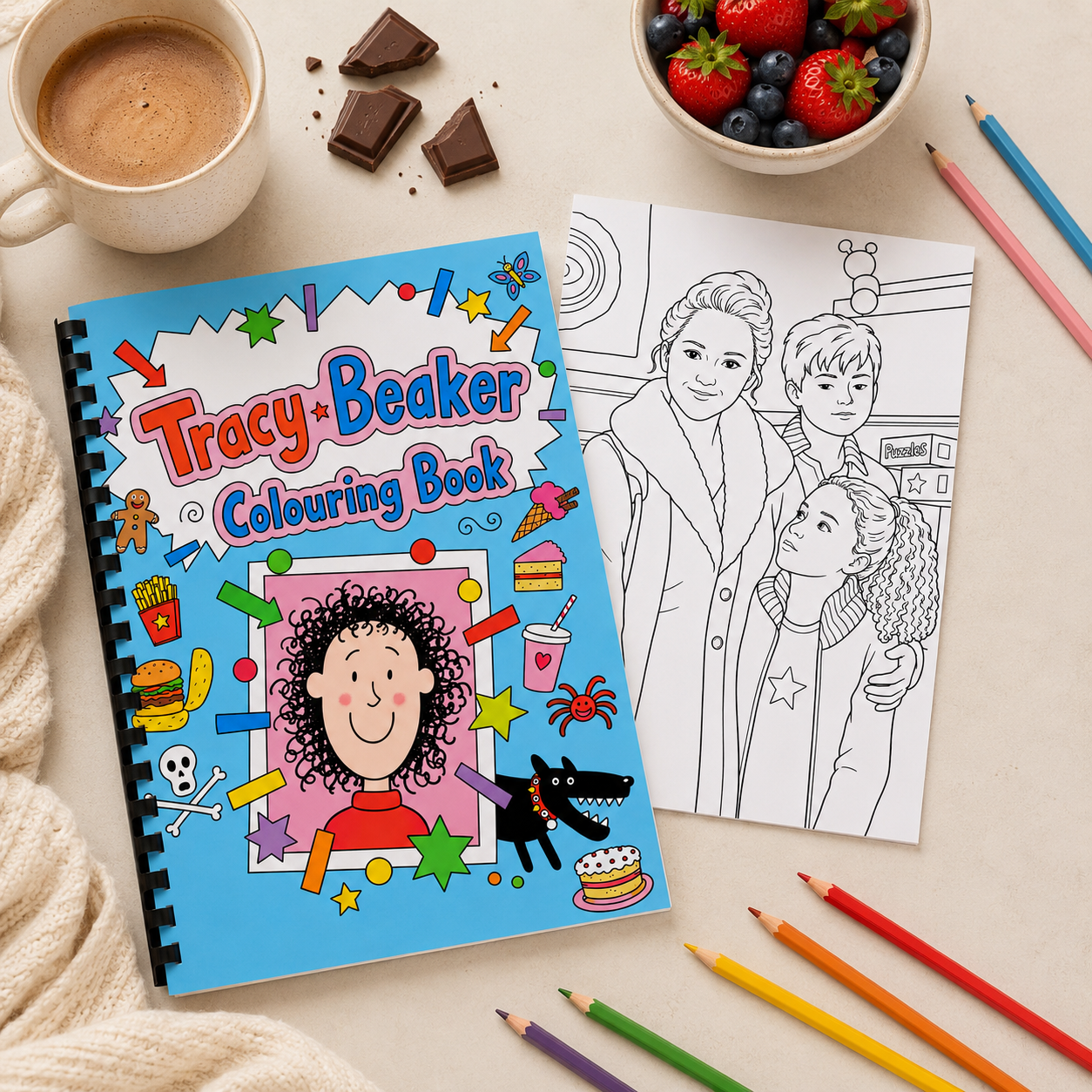 Tracy Beaker Colouring Book