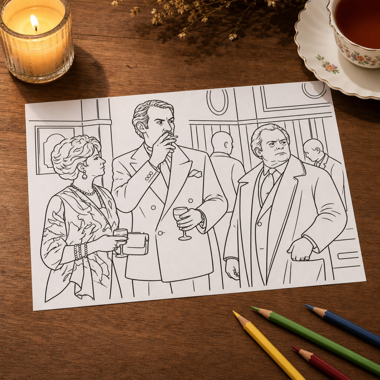 Only Fools and Horses Nostalgia Colouring Book