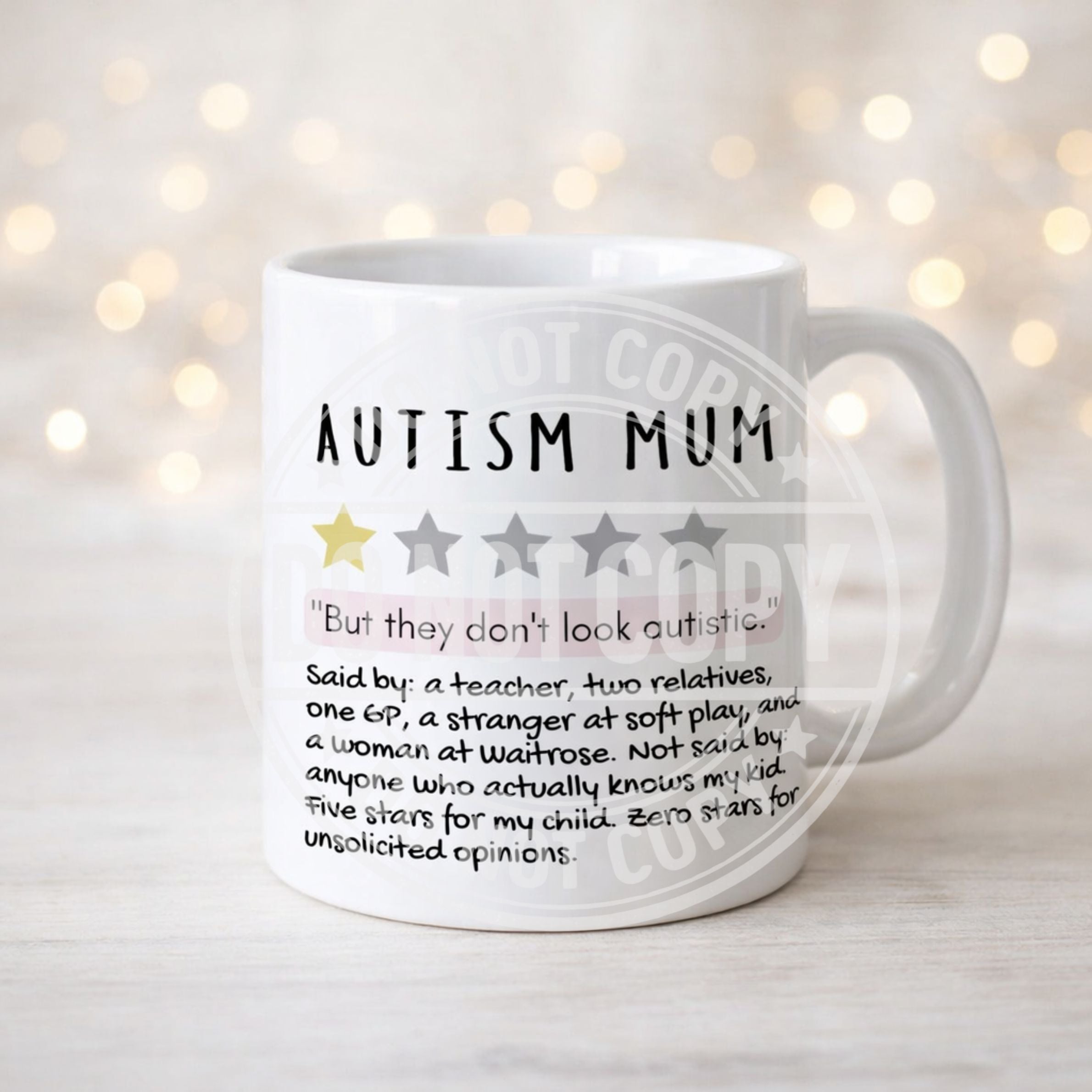 Autism Mum Mug – Funny Relatable Gift for Mums