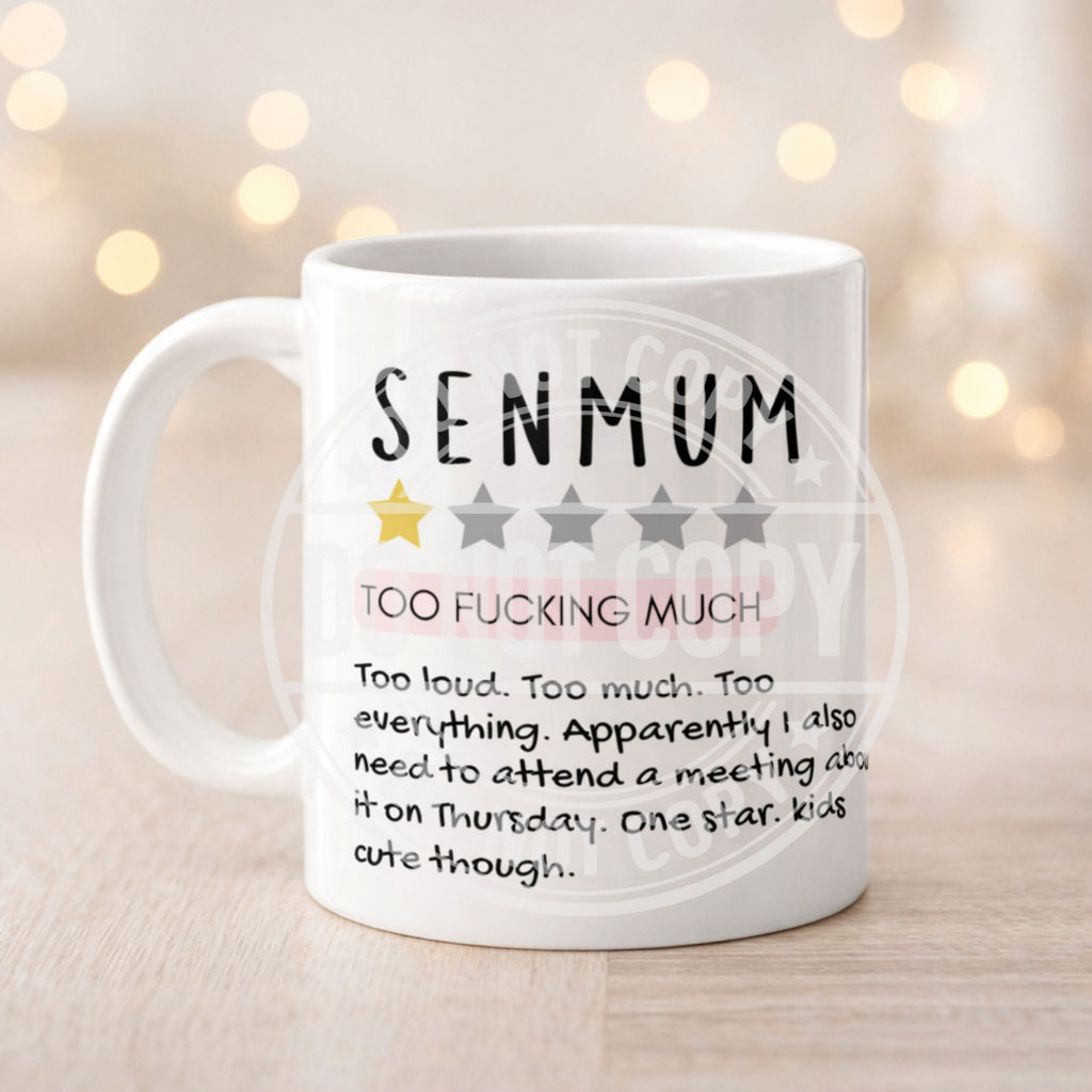 SEN Mum & Dad Mug – Funny Relatable Parent Gift
