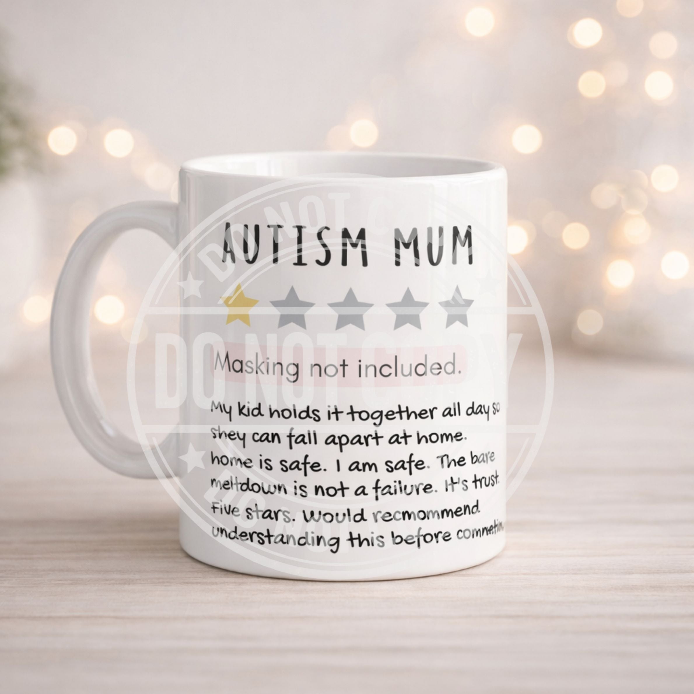 Autism Mum Mug – Funny Relatable Gift for Mums