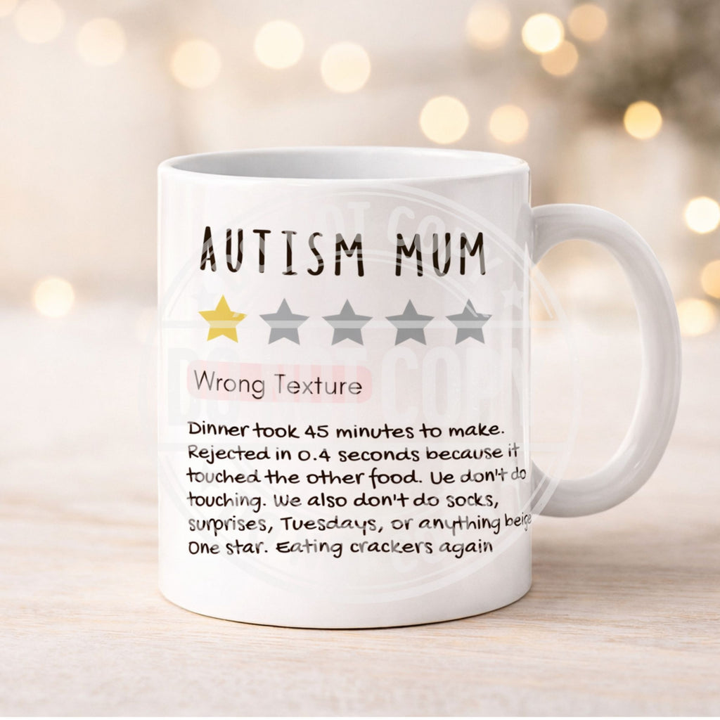 Autism Mum Mug – Funny Relatable Gift for Mums