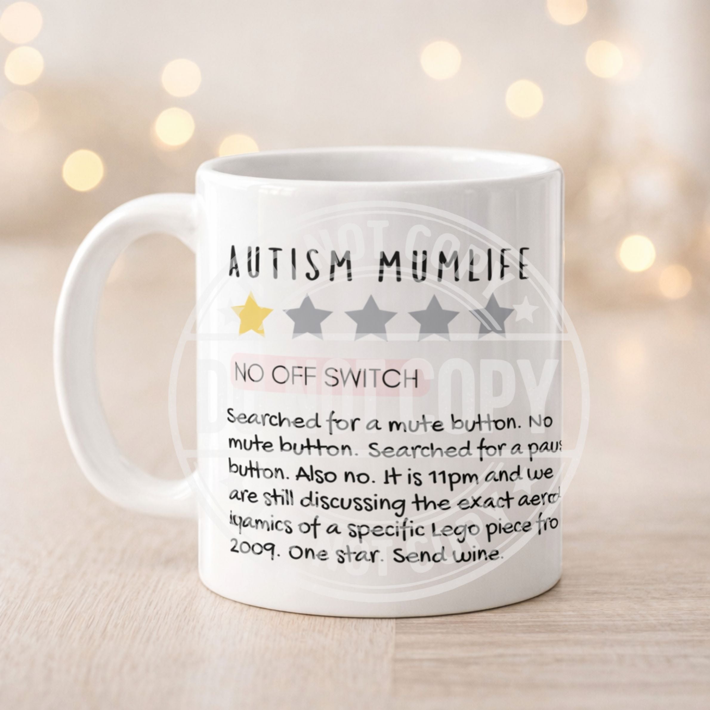 Autism Mum Mug – Funny Relatable Gift for Mums