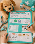 Kids Pretend Play Activity Pad – A5 20 Page Role Play Notepad