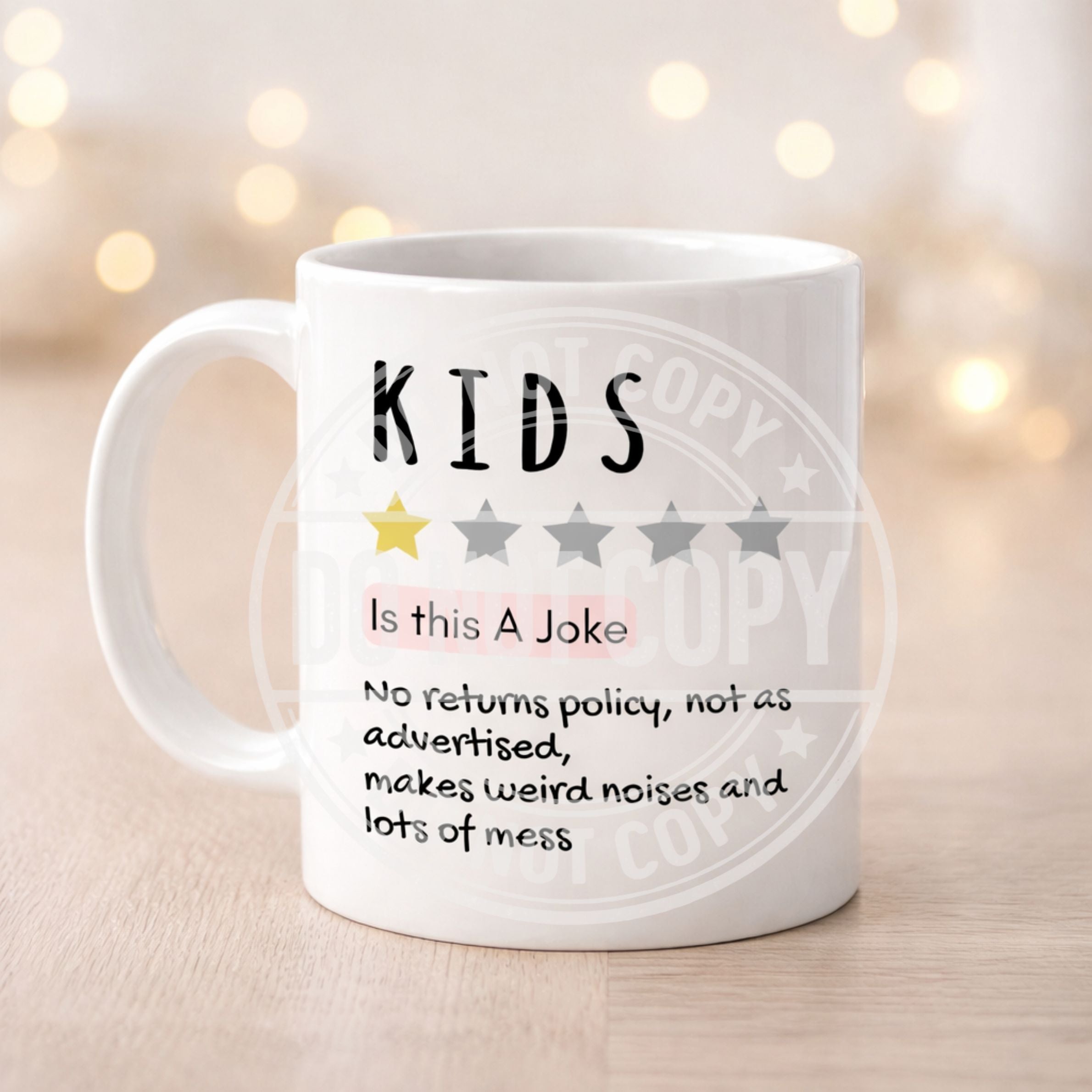 Funny Mum Life Review Mug | Parenting & Single Mum Gift