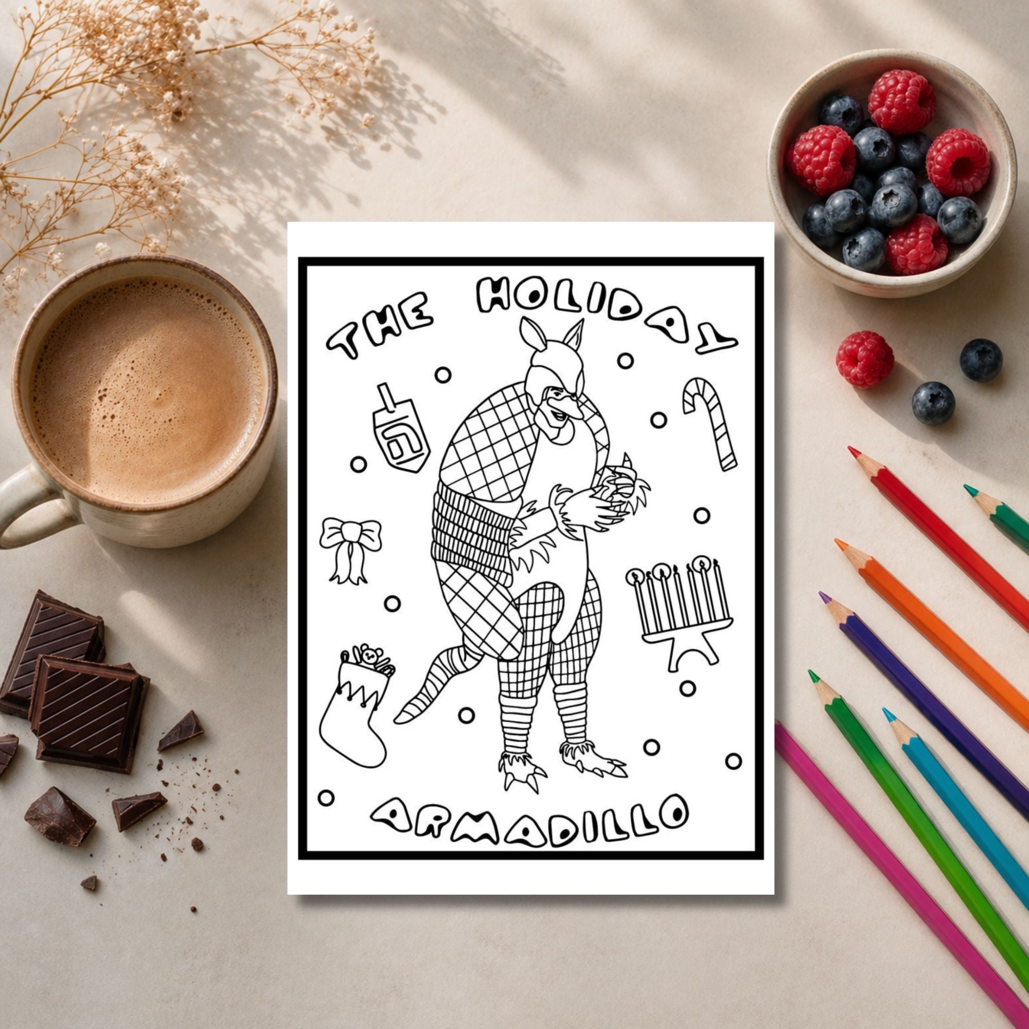 Friends Inspired Colouring Book
